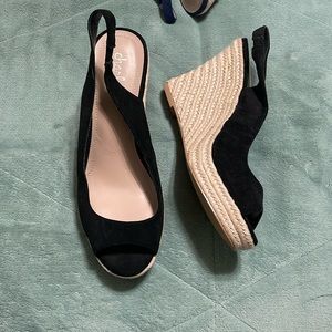 Brand new black Charles heels